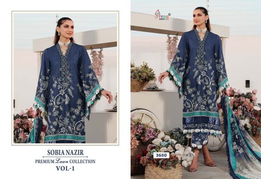 Shree Fabs Sobia Nazir Premium Lawn Collection Vol 1 Chiffon Cotton Salwar Suit Catalog 6 Pcs 13 510x351 - Shree Fabs Sobia Nazir Premium Lawn Collection Vol 1 Chiffon Cotton Salwar Suit Catalog 6 Pcs