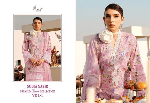 Shree Fabs Sobia Nazir Premium Lawn Collection Vol 1 Chiffon Cotton Salwar Suit Catalog 6 Pcs 4 510x351 - Shree Fabs Sobia Nazir Premium Lawn Collection Vol 1 Chiffon Cotton Salwar Suit Catalog 6 Pcs