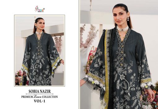 Shree Fabs Sobia Nazir Premium Lawn Collection Vol 1 Chiffon Cotton Salwar Suit Catalog 6 Pcs 6 510x351 - Shree Fabs Sobia Nazir Premium Lawn Collection Vol 1 Chiffon Cotton Salwar Suit Catalog 6 Pcs