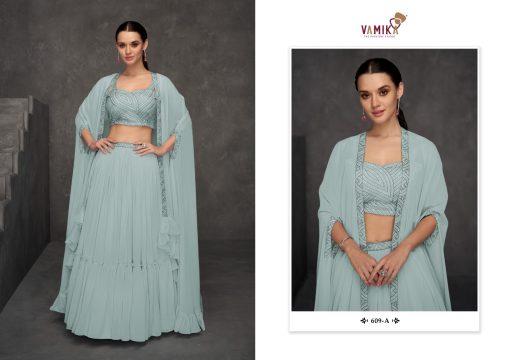 Vamika Celebrity Vol 4 Lehenga Choli with Koti Fancy Catalog 4 Pcs 4 510x360 - Vamika Celebrity Vol 4 Lehenga Choli with Koti Fancy Catalog 4 Pcs