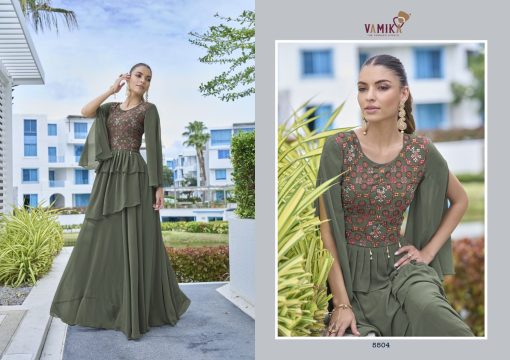 Vamika Mirza Georgette Kurti Catalog 4 Pcs 1 510x360 - Vamika Mirza Georgette Kurti Catalog 4 Pcs