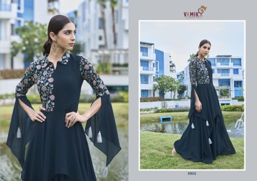 Vamika Mirza Georgette Kurti Catalog 4 Pcs 2 510x360 - Vamika Mirza Georgette Kurti Catalog 4 Pcs