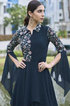 Vamika Mirza Georgette Kurti Catalog 4 Pcs