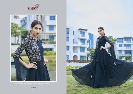 Vamika Mirza Georgette Kurti Catalog 4 Pcs 7 510x360 - Vamika Mirza Georgette Kurti Catalog 4 Pcs