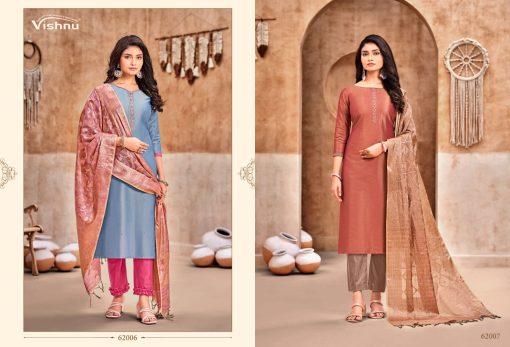 Vishnu Aarohi Silk Salwar Suit Catalog 12 Pcs 5 510x347 - Vishnu Aarohi Silk Salwar Suit Catalog 12 Pcs