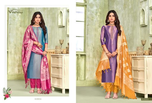 Vishnu Begum Banarasi Salwar Suit Catalog 8 Pcs 3 510x347 - Vishnu Begum Banarasi Salwar Suit Catalog 8 Pcs