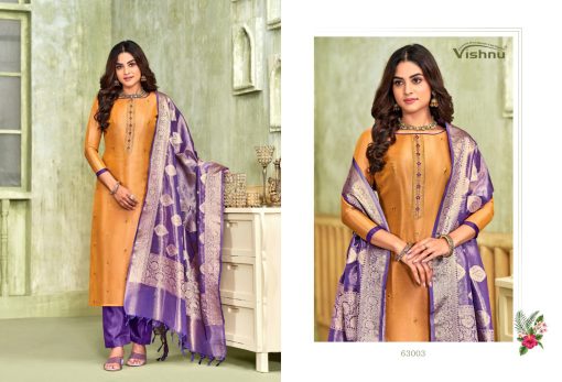 Vishnu Begum Banarasi Salwar Suit Catalog 8 Pcs 4 510x347 - Vishnu Begum Banarasi Salwar Suit Catalog 8 Pcs