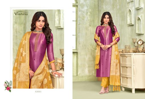 Vishnu Begum Banarasi Salwar Suit Catalog 8 Pcs 6 510x347 - Vishnu Begum Banarasi Salwar Suit Catalog 8 Pcs