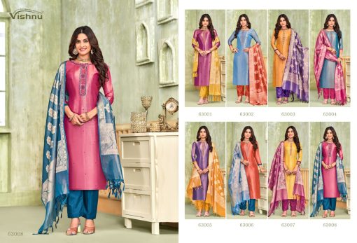 Vishnu Begum Banarasi Salwar Suit Catalog 8 Pcs 9 510x347 - Vishnu Begum Banarasi Salwar Suit Catalog 8 Pcs