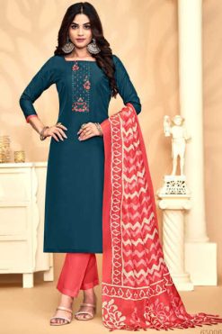 Vishnu Evanka Vol 8 Silk Salwar Suit Catalog 12 Pcs