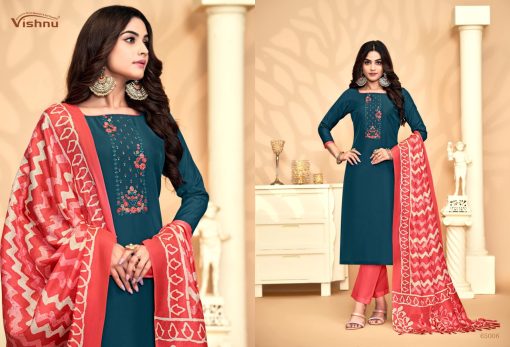 Vishnu Evanka Vol 8 Silk Salwar Suit Catalog 12 Pcs 5 510x347 - Vishnu Evanka Vol 8 Silk Salwar Suit Catalog 12 Pcs