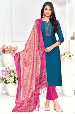 Vishnu Evanka Vol 9 Silk Salwar Suit Catalog 12 Pcs