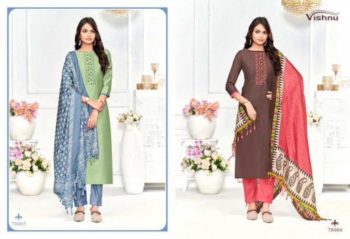 Vishnu Evanka Vol 9 Silk Salwar Suit Catalog 12 Pcs 6 510x348 - Vishnu Evanka Vol 9 Silk Salwar Suit Catalog 12 Pcs