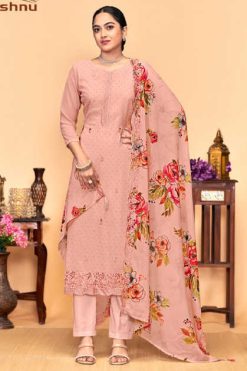 Vishnu Havelock Georgette Salwar Suit Catalog 8 Pcs