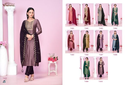 Vishnu Jasmeen Silk Salwar Suit Catalog 10 Pcs 11 510x347 - Vishnu Jasmeen Silk Salwar Suit Catalog 10 Pcs