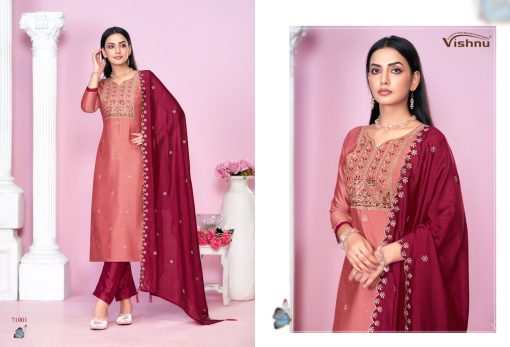 Vishnu Jasmeen Silk Salwar Suit Catalog 10 Pcs 8 510x347 - Vishnu Jasmeen Silk Salwar Suit Catalog 10 Pcs