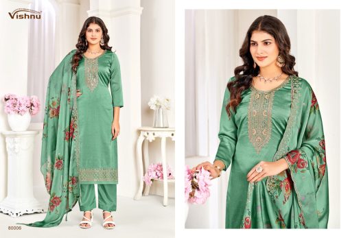 Vishnu Naseeb Vol 2 Silk Salwar Suit Catalog 8 Pcs 2 510x347 - Vishnu Naseeb Vol 2 Silk Salwar Suit Catalog 8 Pcs