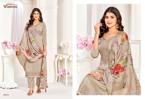 Vishnu Naseeb Vol 2 Silk Salwar Suit Catalog 8 Pcs 4 510x347 - Vishnu Naseeb Vol 2 Silk Salwar Suit Catalog 8 Pcs