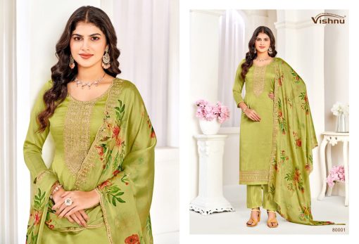 Vishnu Naseeb Vol 2 Silk Salwar Suit Catalog 8 Pcs 6 510x347 - Vishnu Naseeb Vol 2 Silk Salwar Suit Catalog 8 Pcs