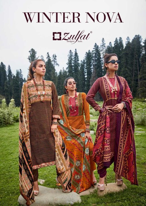 Zulfat Winter Nova by Belliza Pashmina Salwar Suit Catalog 10 Pcs 1 510x720 - Zulfat Winter Nova by Belliza Pashmina Salwar Suit Catalog 10 Pcs