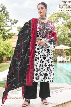 Alok Bin Saeed Vol 4 Cotton Salwar Suit Catalog 8 Pcs