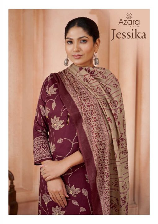 Azara Jessika Cotton Salwar Suit Catalog 4 Pcs 1 510x724 - Azara Jessika Cotton Salwar Suit Catalog 4 Pcs