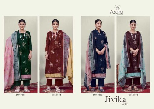 Azara Jivika Vol 2 Cotton Salwar Suit Catalog 4 Pcs 5 510x362 - Azara Jivika Vol 2 Cotton Salwar Suit Catalog 4 Pcs