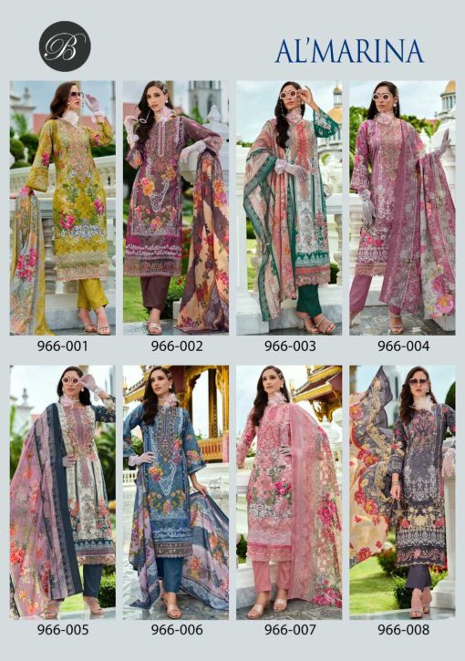 Belliza Almarina Cotton Salwar Suit Catalog 8 Pcs 19 510x725 - Belliza Al'marina Cotton Salwar Suit Catalog 8 Pcs