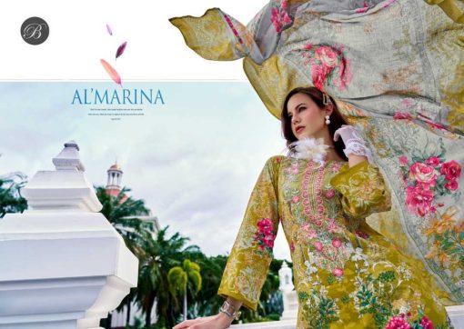 Belliza Almarina Cotton Salwar Suit Catalog 8 Pcs 2 510x362 - Belliza Al'marina Cotton Salwar Suit Catalog 8 Pcs