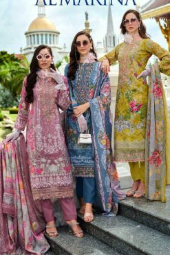 Belliza Al'marina Cotton Salwar Suit Catalog 8 Pcs