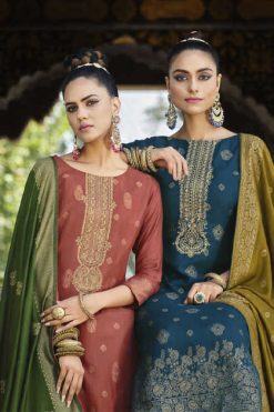 Belliza Izhaar Viscose Pashmina Salwar Suit Catalog 6 Pcs