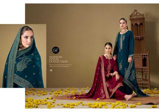 Belliza Jashn E Bahaar Viscose Pashmina Salwar Suit Catalog 6 Pcs 3 510x362 - Belliza Jashn-E-Bahaar Viscose Pashmina Salwar Suit Catalog 6 Pcs