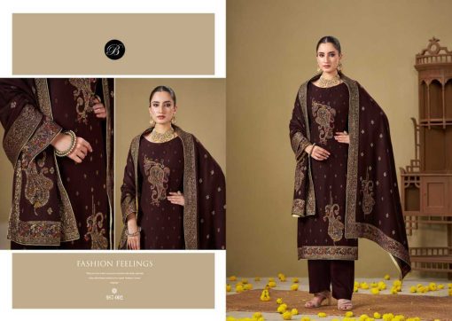 Belliza Jashn E Bahaar Viscose Pashmina Salwar Suit Catalog 6 Pcs 4 510x362 - Belliza Jashn-E-Bahaar Viscose Pashmina Salwar Suit Catalog 6 Pcs