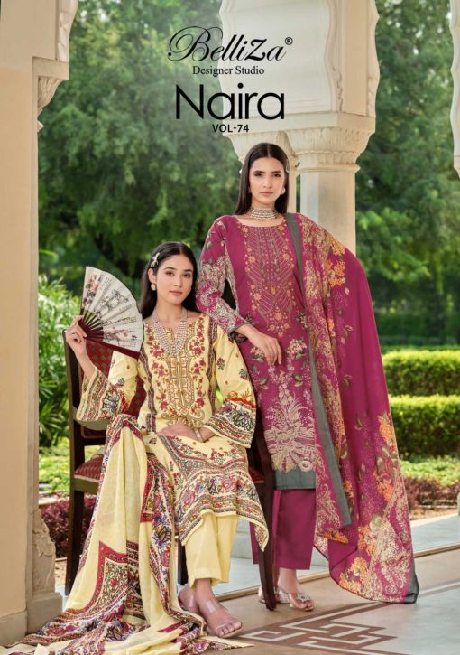 Belliza Naira Vol 74 Cotton Salwar Suit Catalog 8 Pcs 1 510x725 - Belliza Naira Vol 74 Cotton Salwar Suit Catalog 8 Pcs