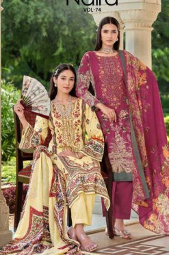 Belliza Naira Vol 74 Cotton Salwar Suit Catalog 8 Pcs