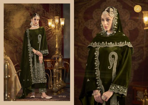 Belliza Winter Luxury Velvet Salwar Suit Catalog 4 Pcs 6 510x363 - Belliza Winter Luxury Velvet Salwar Suit Catalog 4 Pcs