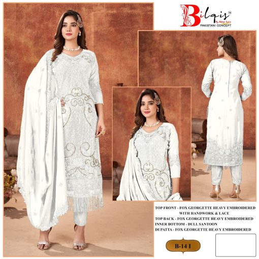 Bilqis B 14 I J Georgette Salwar Suit Catalog 2 Pcs 1 510x510 - Bilqis B 14 I-J Georgette Salwar Suit Catalog 2 Pcs