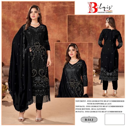 Bilqis B 14 I J Georgette Salwar Suit Catalog 2 Pcs 2 510x510 - Bilqis B 14 I-J Georgette Salwar Suit Catalog 2 Pcs