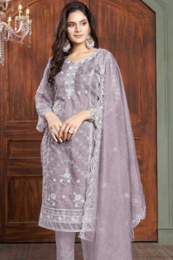 Bilqis B 93 A-D Organza Salwar Suit Catalog 4 Pcs