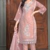 Bilqis B 96 A-D Organza Salwar Suit Catalog 4 Pcs