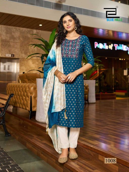 Blue Hills Festival Day Kurti with Dupatta Bottom Rayon Catalog 8 Pcs 3 510x680 - Blue Hills Festival Day Kurti with Dupatta Bottom Rayon Catalog 8 Pcs