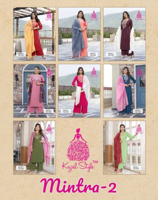 Kajal Style Mintra Vol 2 Rayon Kurti with Dupatta Bottom Catalog 8 Pcs 12 510x646 - Kajal Style Mintra Vol 2 Rayon Kurti with Dupatta Bottom Catalog 8 Pcs