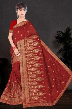 Ranjna Jaini Silk Saree Sari Catalog 6 Pcs