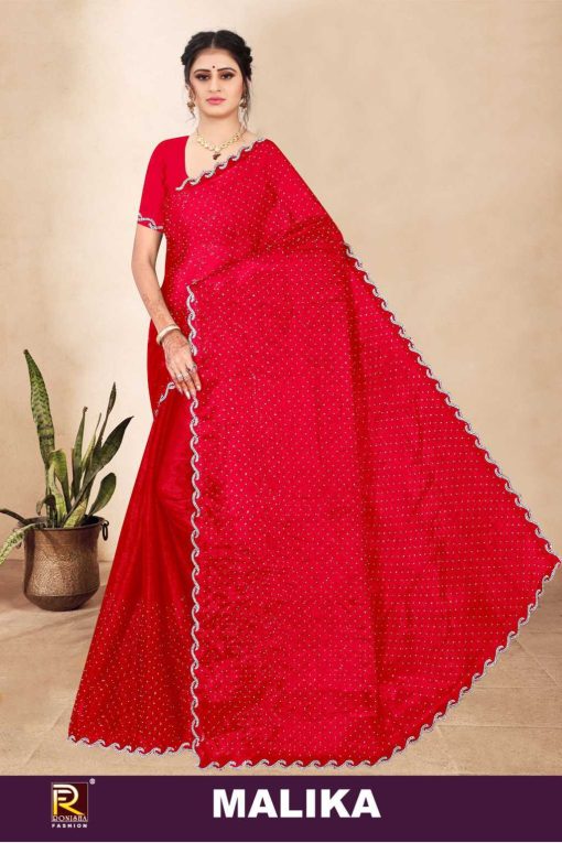 Ranjna Malika Fancy Saree Sari Catalog 6 Pcs 4 510x765 - Ranjna Malika Fancy Saree Sari Catalog 6 Pcs