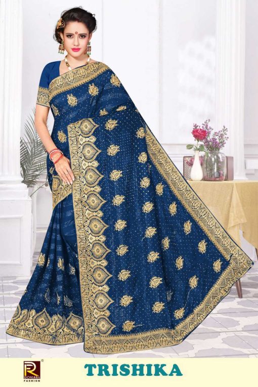 Ranjna Trishika Fancy Saree Sari Catalog 6 Pcs 1 510x765 - Ranjna Trishika Fancy Saree Sari Catalog 6 Pcs