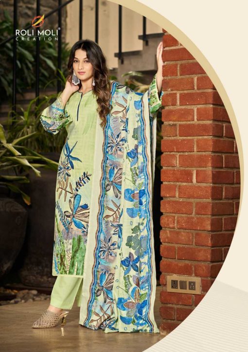 Roli Moli Jasmeen Pashmina Salwar Suit Catalog 8 Pcs 4 510x722 - Roli Moli Jasmeen Pashmina Salwar Suit Catalog 8 Pcs