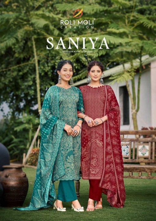 Roli Moli Saniya Pashmina Salwar Suit Catalog 8 Pcs 1 510x722 - Roli Moli Saniya Pashmina Salwar Suit Catalog 8 Pcs