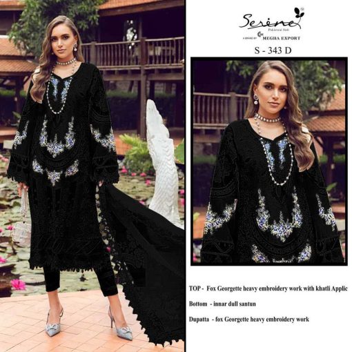 Serene S 343 A D Georgette Salwar Suit Catalog 4 Pcs 1 1 510x510 - Serene S 343 A-D Georgette Salwar Suit Catalog 4 Pcs