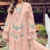 Serene S 343 A-D Georgette Salwar Suit Catalog 4 Pcs