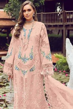 Serene S 343 A-D Georgette Salwar Suit Catalog 4 Pcs